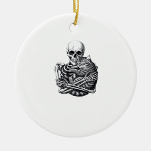 Till Death Do Us Part Quote Classic Design Ceramic Tree Decoration