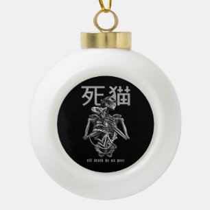 Till Death Do Us Part – Retro Romance Parody Ceramic Ball Christmas Ornament