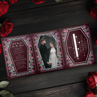 Till Death Do Us Part Rose Red Gothic Wedding