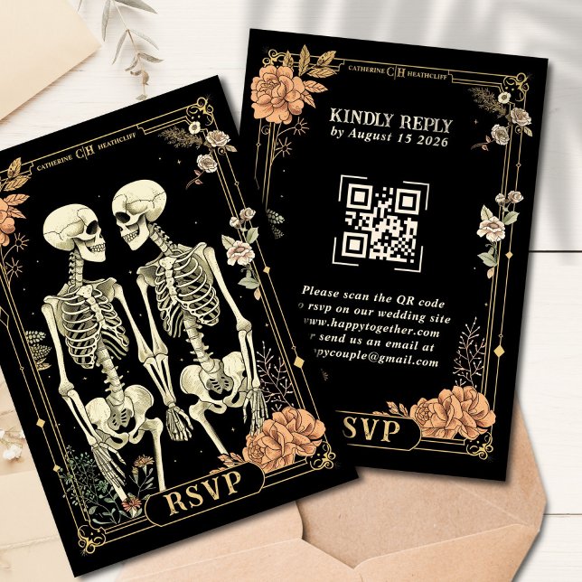 Till Death Do Us Part RSVP Card (Creator Uploaded)