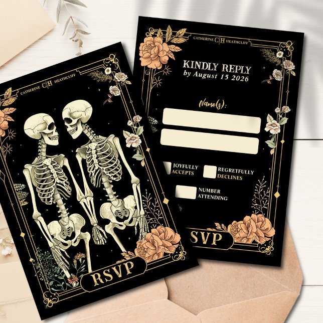 Till Death Do Us Part RSVP Card (Creator Uploaded)