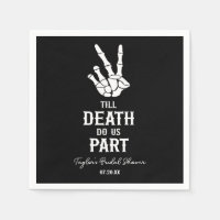 Till Death Do Us Part Skeleton Bridal Shower