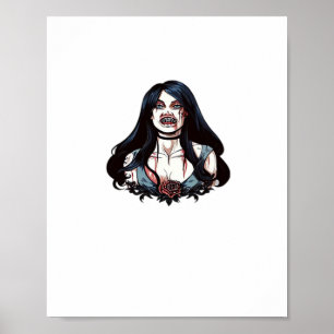 Till Death Do Us Part Skeleton Couple Classic Poster