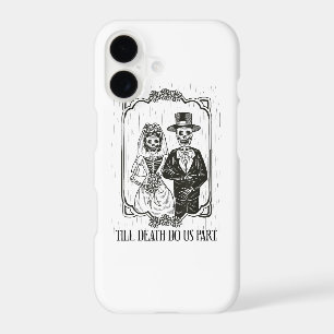 Till Death Do Us Part Skeleton Wedding Couple –