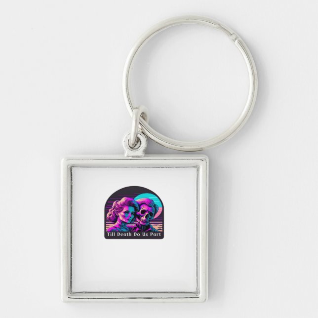 Till Death Do Us Part – Sloth and Soulmate Key Ring (Front)