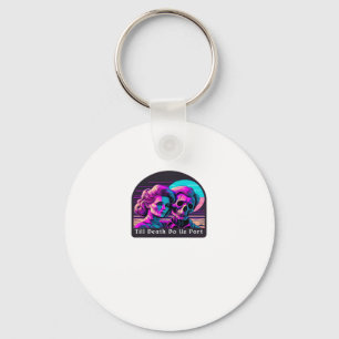 Till Death Do Us Part Sloth and Soulmate Theme Key Ring