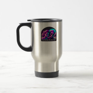 Till Death Do Us Part Sloth and Soulmate Theme Travel Mug