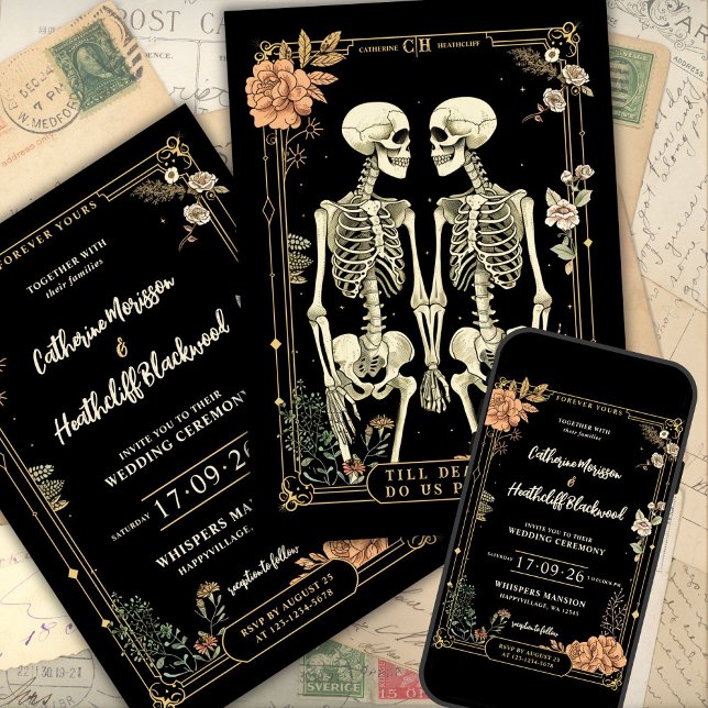 Till Death Do Us Part | Tarot Wedding Invitation (Creator Uploaded)