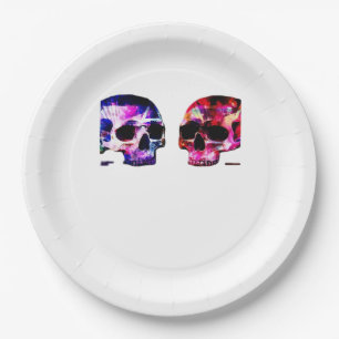 Till Death Do Us Part Together Romantic Theme Paper Plate