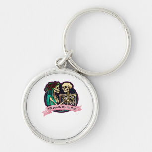 Till Death Do Us Part Valentine Art – Spooky Cute Key Ring