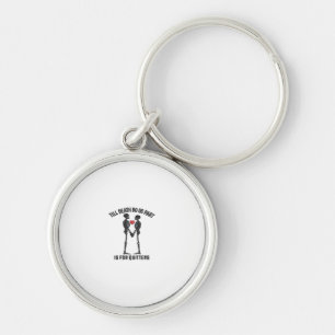 Till Death Do Us Part Valentine Design Key Ring