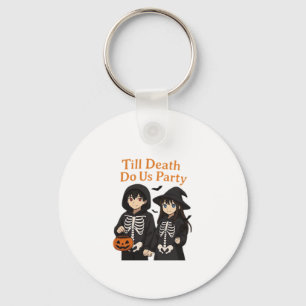 Till Death Do Us Party – Anime Halloween Couple Cl Key Ring