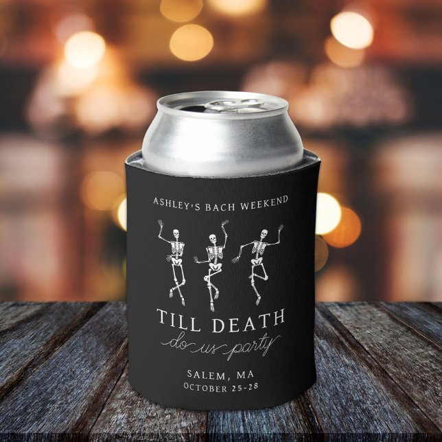 Till Death Do Us Party Bachelorette Weekend Can Cooler (Creator Uploaded)