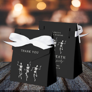 Till Death Do Us Party Bachelorette Weekend Favour Box
