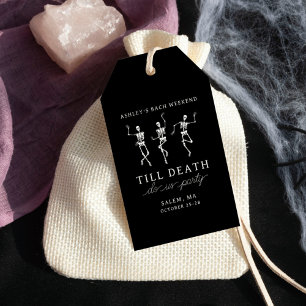 Till Death Do Us Party Bachelorette Weekend Gift Tags
