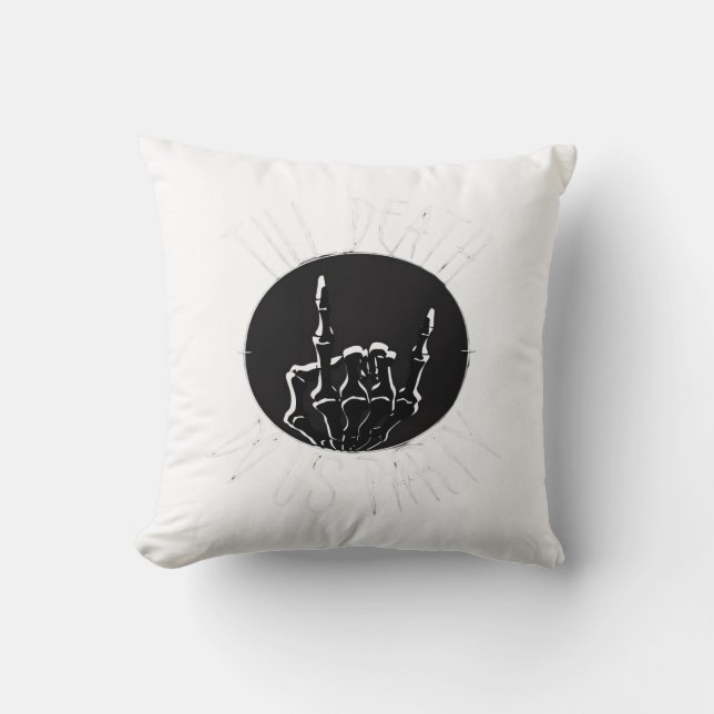 Till Death Do Us Party Classic Cushion (Front)