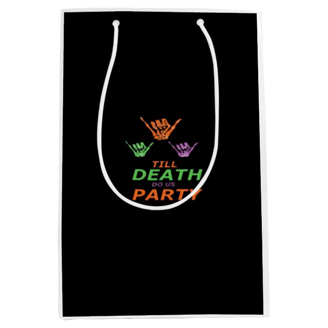 Till Death Do Us Party Classic Medium Gift Bag (Front)