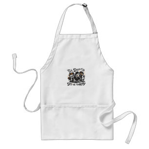 Till Death Do Us Party - DJ Grim Reaper And Spooky Standard Apron