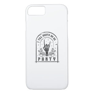 Till Death Do Us Party Gifts Retro Bachelorette Ha Case-Mate iPhone Case