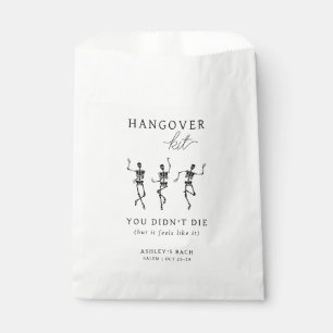 Till Death Do Us Party Hangover Kit Favour Bags