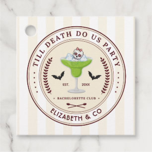 Till Death Do Us Party Margarita Bachelorette Favour Tags