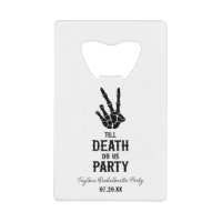 Till Death Do Us Party Skeleton Bachelorette Party