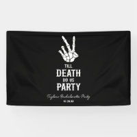 Till Death Do Us Party Skeleton Bachelorette Party
