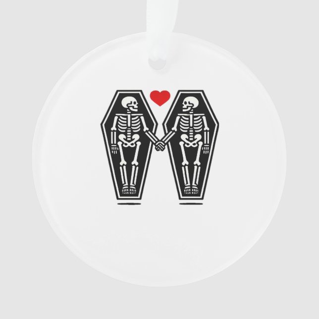 Till Death Do Us Together – Knows No Classic Ornament (Front)