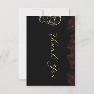 Till Death do we part Thank You Card