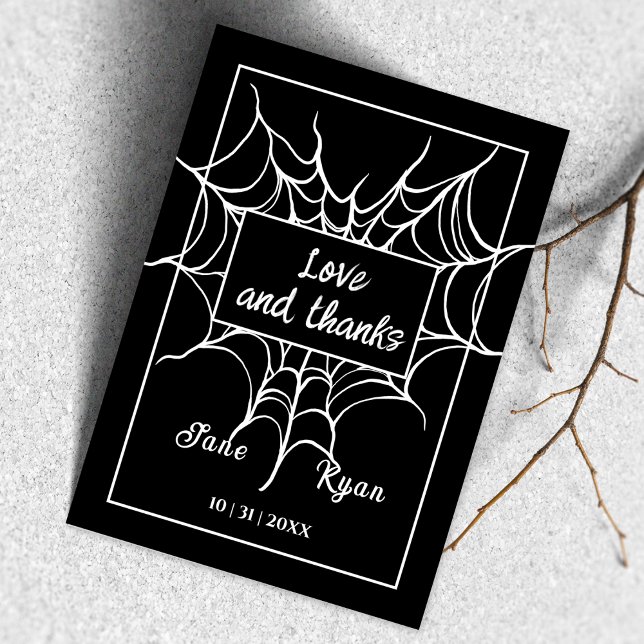 Till Death | Gothic Black HalloWedding Thank You (Creator Uploaded)