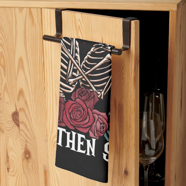 'Till Death Kitchen Towel (Thirds Fold)