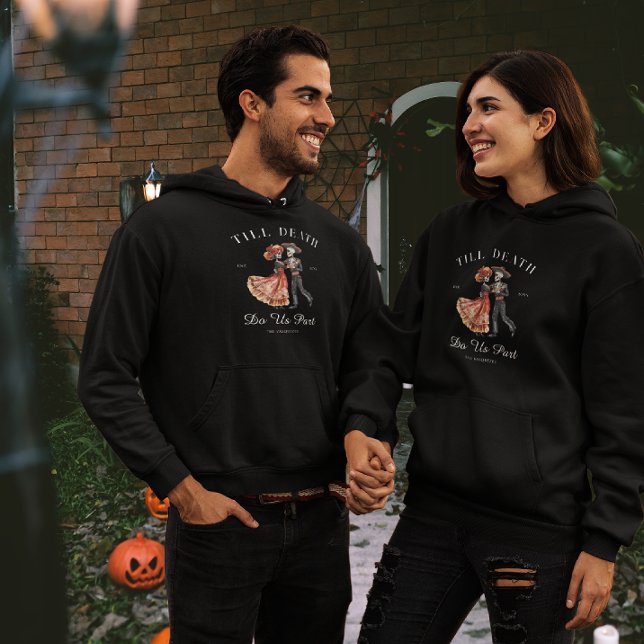 Till Death | Matching Halloween Couple Hoodie (Creator Uploaded)