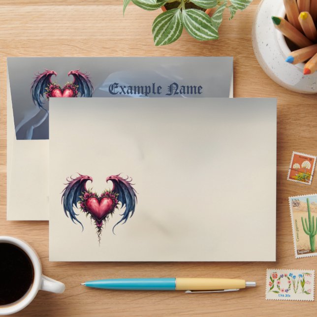 Till Death & Moonlight Bind Us.  Envelope (Desk)