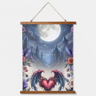 Till Death & Moonlight Bind Us.  Hanging Tapestry