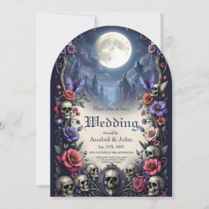 Till Death & Moonlight Bind Us.  Invitation