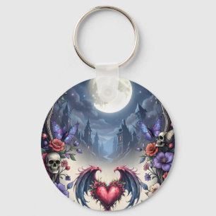 Till Death & Moonlight Bind Us. Key Ring