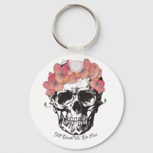Till Death Of Us Part Skull Wedding gifts Key Ring