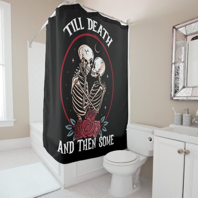 'Till Death Shower Curtain (In Situ)