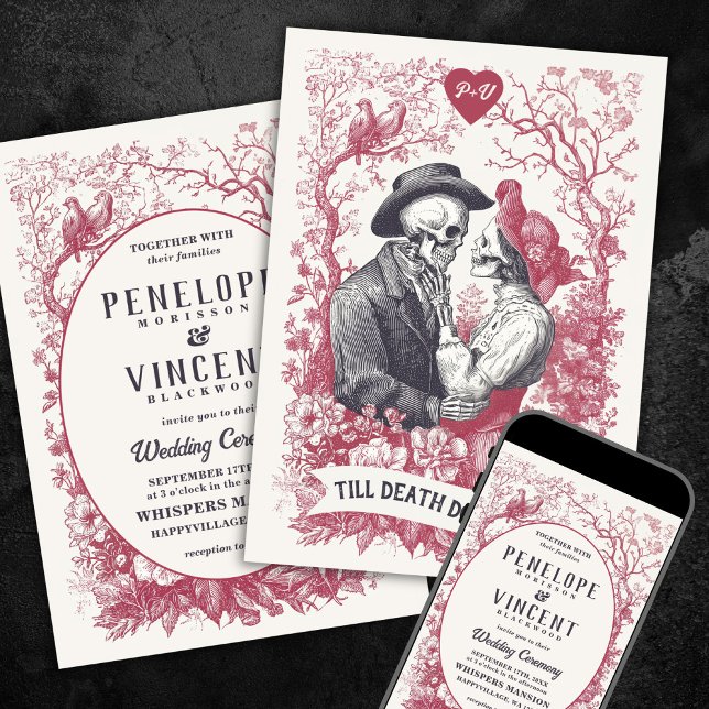 Till Death Wedding Invitation (Creator Uploaded)