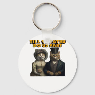 Till Deaths Do Us Part Classic Key Ring