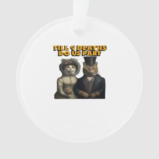 Till Deaths Do Us Part Classic Ornament (Front)