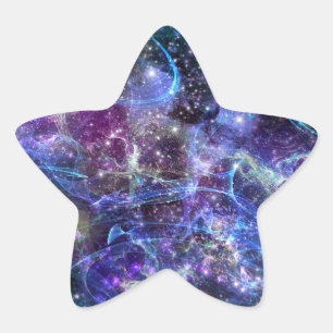 till the end of time, galactic space scape : star sticker