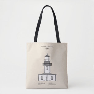 Tillamook Rock Lighthouse - Oregon - SBD Tote Bag