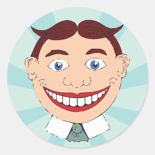 tilly classic round sticker (Front)