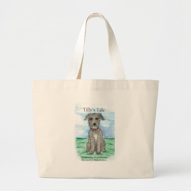 Tilly's Tale Large Tote Bag (Front)