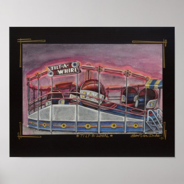 Tilt-A-Whirl Poster (Front)