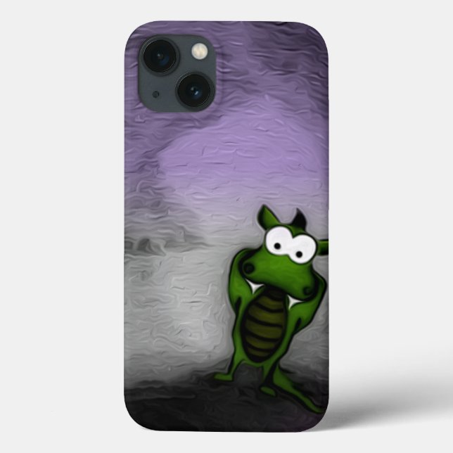 Tilted Dragon Case-Mate iPhone Case (Back)
