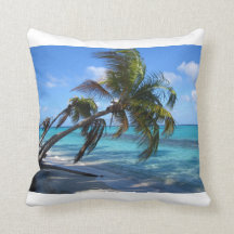 Tilted Palm trees - white