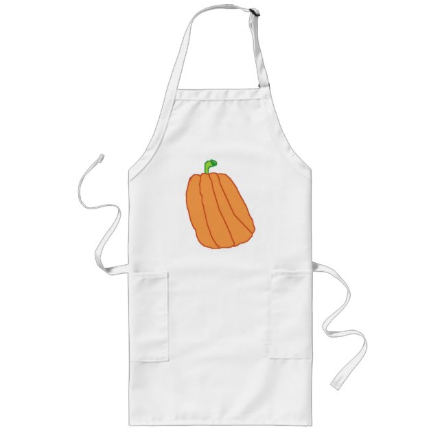 Tilted Pumpkin apron (Front)