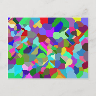 Tilted Tile Postcard
